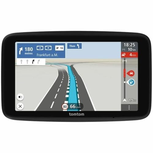 TomTom Navigator GO Classic 2nd (6 inch, with a Trial of Traffic Information and Speed Camera alerts, map Updates in Europe Included, Updates via Wi-Fi, Integrated Reversible Mound)