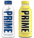 PRIME Hydration Sports Drink by Logan Paul & KSI - Los Angeles (LA) Dodgers + Lemonade - 500ml Bottle