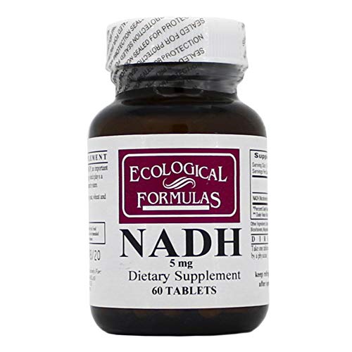 NADH 5mg 60 Tablets - 2 Pack - Ecological Formulas/Cardiovascular Research