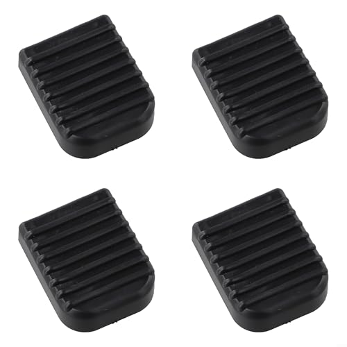 Homeponnew Almohadilla de goma con base ampliada para estabilidad lateral y antideslizante para motocicletas(4)