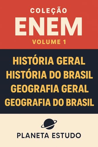 Coleção ENEM - História Geral e do Brasil, Geografia Geral e do B...