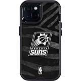 Skinit Decal Phone Skin Compatible with OtterBox Defender iPhone 13 - Officially Licensed NBA Phoenix Suns Black Animal Print Design