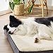Bedsure XL Dog Bed for Crate - Large Comfy Flat Pet Beds with Removable Washable Cover, Orthopedic Egg Crate Foam Crate Mat, Suitable for Pet Up to 90 lbs