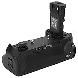 Cómodo de sostener, fuerte estabilidad, adecuado para cámaras para Canon EOSR. Hay un terminal de PC de sincronización de flash en la empuñadura.