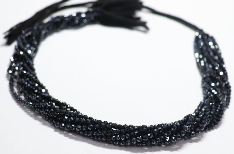 Perles en argent naturel facettées haut de gamme pour création de bijoux d'exception