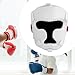 Menolana Boxing Headgear Accessory for Adult Men PU Sturdy EVA High Performance Boxing Head Gear Helmet Training Gear for Sparring, L