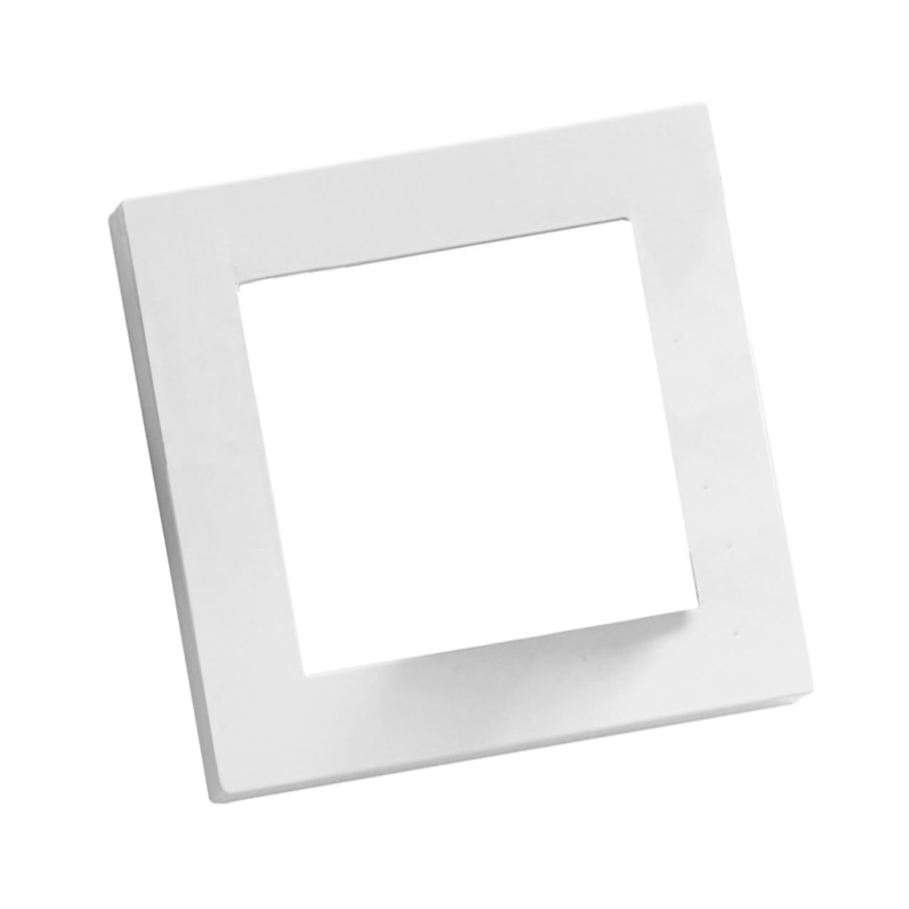 Composition de fleur séchée sous cadre mural blanc élégant pour une décoration maison DIY zen