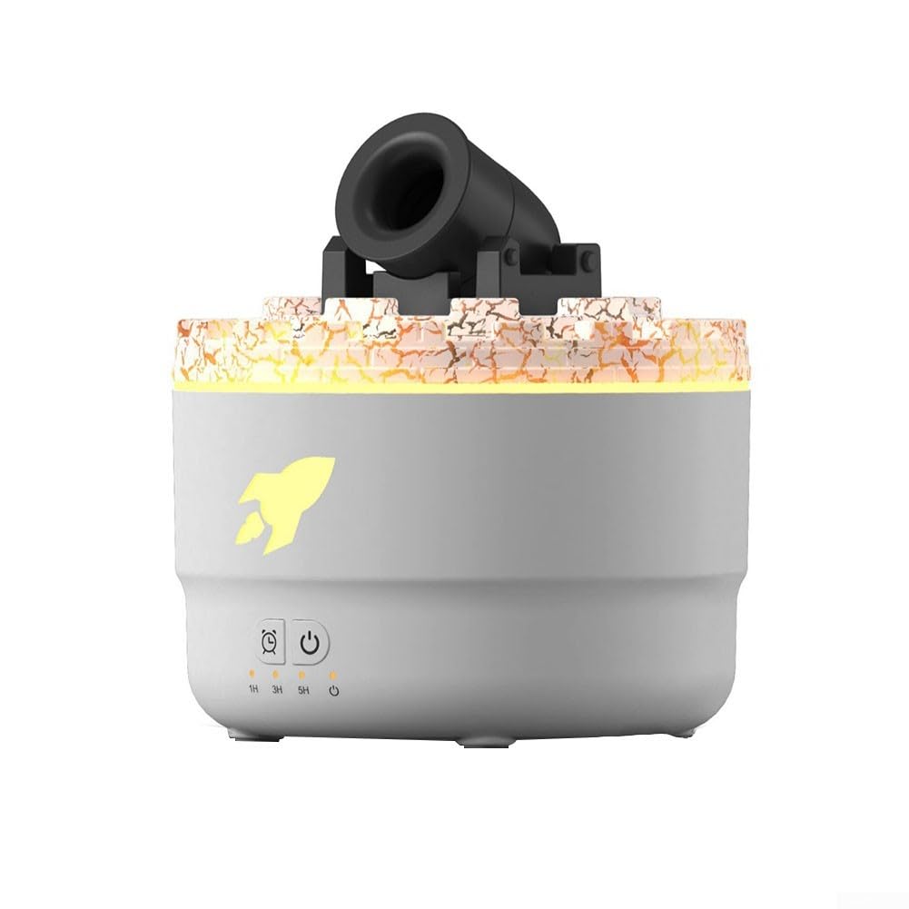 para mini difusor de aroma humidificador USB con, luz LED para relajación aromaterapia humidificador nuevo (negro para artillería)