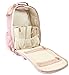 Itzy Ritzy Diaper Bag Backpack – Large Capacity Boss Backpack Diaper Bag Featuring 17 Pockets, Changing Pad, Stroller Clips, and Comfortable Straps, Blush