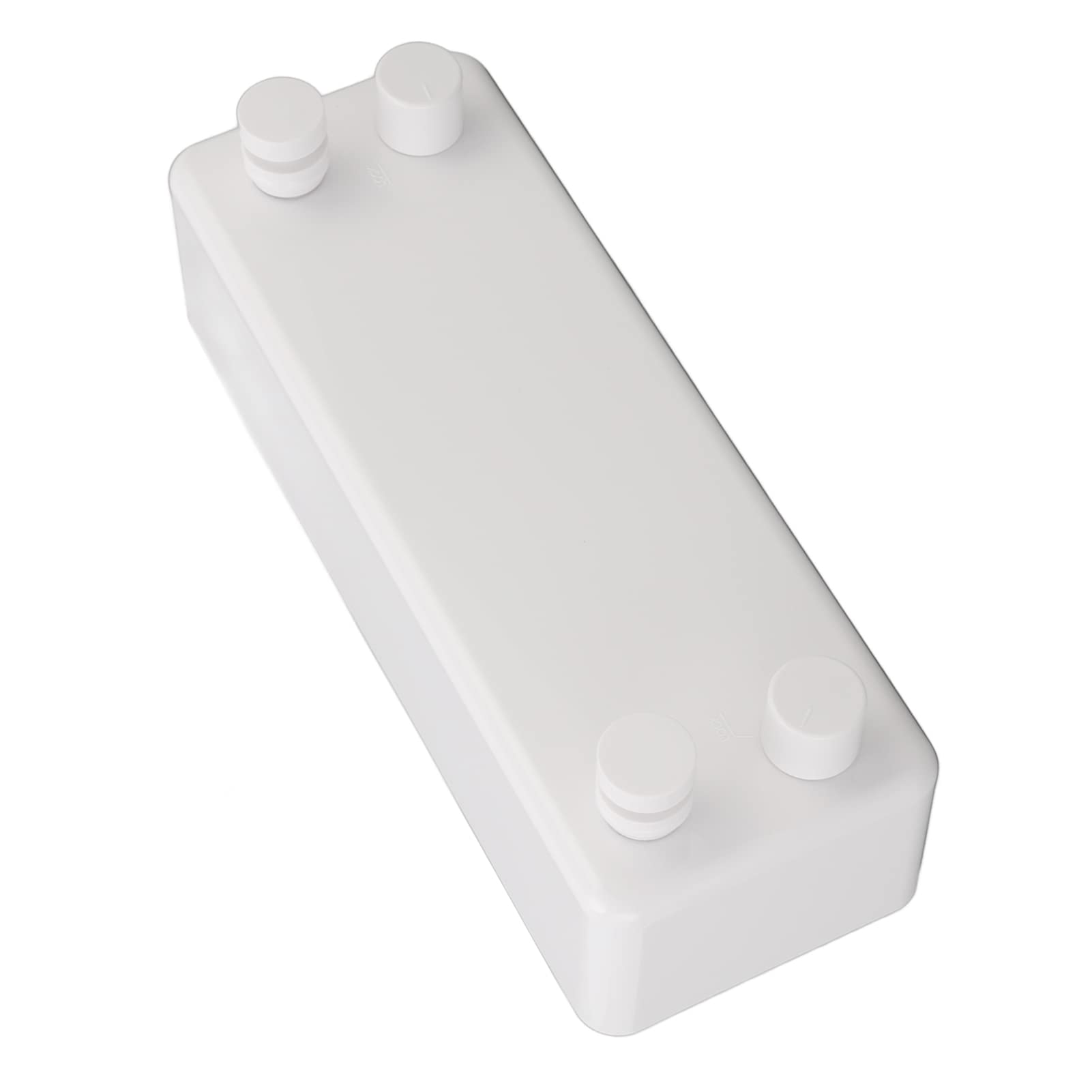 Filo stendibiancheria retrattile da parete, resistente, in acciaio inox, doppio, per balcone, hotel, 4,2 m (bianco)