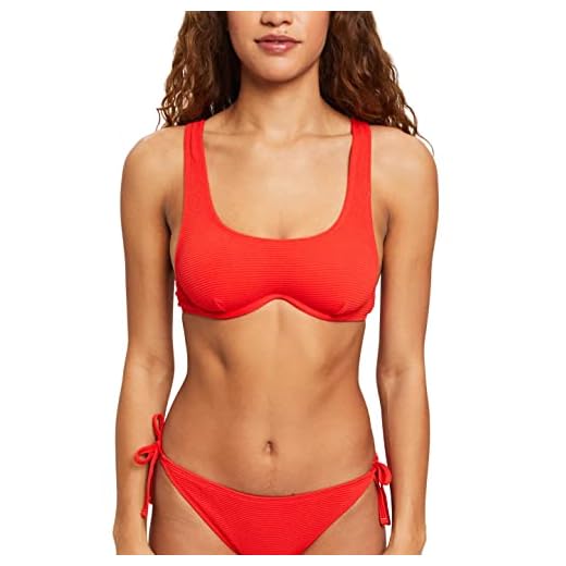 ESPRIT Joia Beach Flexiwire Bikini, Rojo, 36C para Mujer