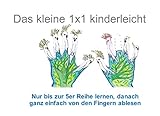 Das kleine 1x1 kinderleicht: Nur bis Reihe 5 lernen danach einfach von den Fingern ablesen