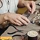 WISEUP Schmuckzangen-Set – Nadel-/Kettennase, runde Nase und Drahtschneider für Schmuck, DIY, Handwerk, Reparatur und Drahtwickeln, 3-teilig