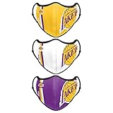 Los Angeles Lakers NBA Sport 3 Pack Face Cover