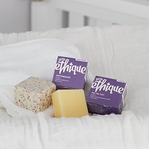 Ethique Untangled Detangling Solid Conditioner Bar For Baby & Kids - Sulfate-Free, Plastic-Free, Vegan, Cruelty-Free, Eco-Friendly, 2.12 Oz (Pack Of 1) #TOP4