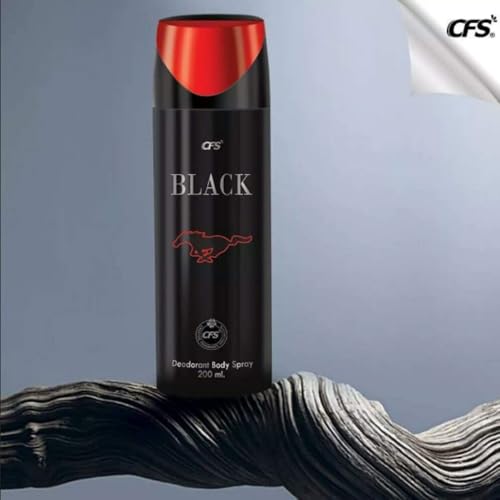 Image of CFS Black EDP Long Lasting Perfume & Black Deodorant Body Spray