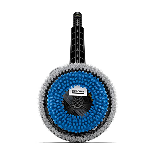 Kärcher Brosse de Lavage Rotative WB130 Vélo & Auto, avec Embout de Brosse spécial Vélo & Auto, Embout interchangeable, Accessoire pour Nettoyeurs Haute Pression Kärcher K2-K7, Application: Véhicules
