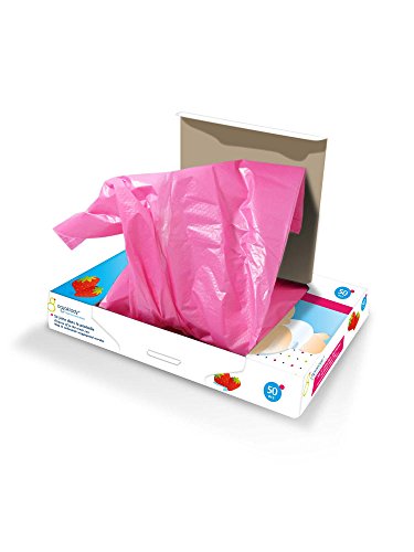 Orgakiddy Sac à couche Fraise Rose