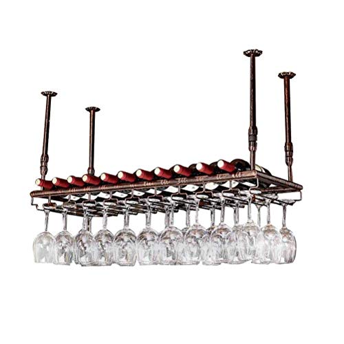 Soporte para copas de vino 100x35cm color bronze miniatura 3