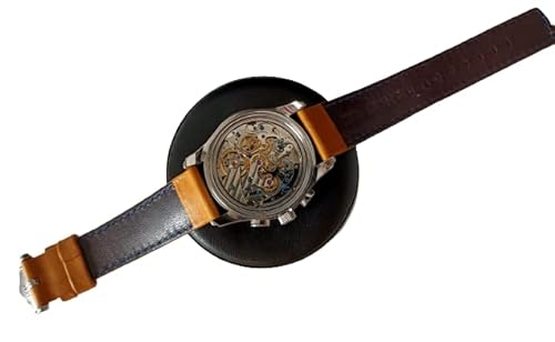 Horotec 09.304 - Cojín de encaje profesional para relojes con anillo metálico cromado (diámetro 75 mm, 13 mm) Cover