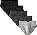 Tommy Hilfiger Men's 5-Pack Classic Cotton Grey Multi Hip Brief