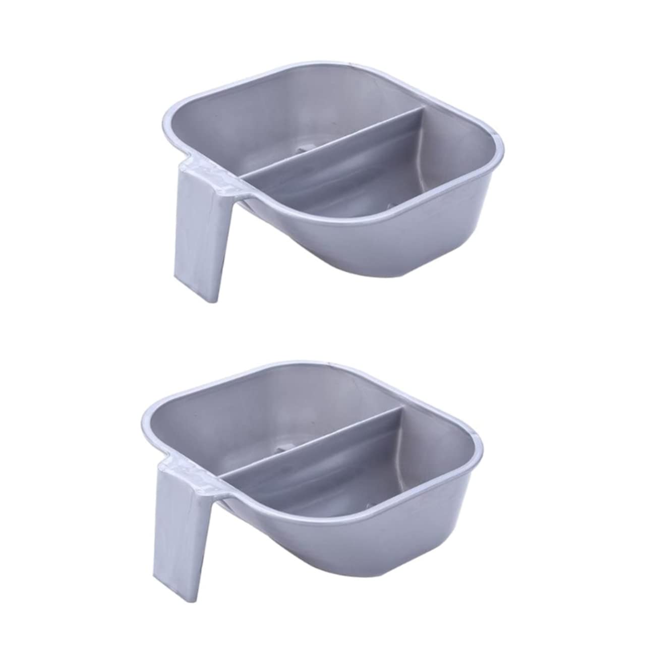 SOESFOUFU 2 Pcs Professional Hair Coloring Bowl Double Mixing Bowl for Hairstylists