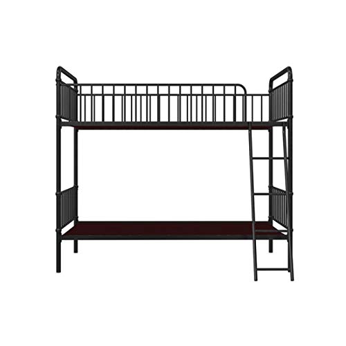 Image of APRODZ Marks Twin Bunk Bed (Metal - Black Powder Coated)