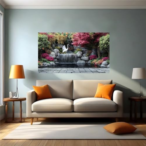 Vinilo pared cascada autoadhesivo para cubrir imperfecciones de casa 2