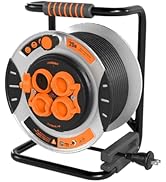 Amazon.co.jp: Masterplug コードリール 20m 延長コード屋外用 100V型