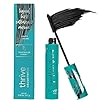 Thrive Mascara Liquid Lash Extensions, Tubing Mascara Cosmetics Natural Volumizing Lengthening Eye Makeup, Waterproof & Smudge-Proof, Long-Lasting No Clumping (Rich Black)
