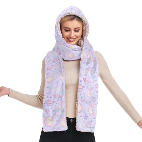 Bonnet à capuche pour femme pour sorties extérieures sous les étoiles