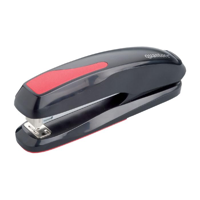 Agrafeuse bureau noir compacte pour organiser votre télétravail