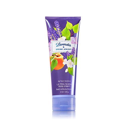 Bath and Body Works Lavender Spring Apricot Body Cream 8 Ounce