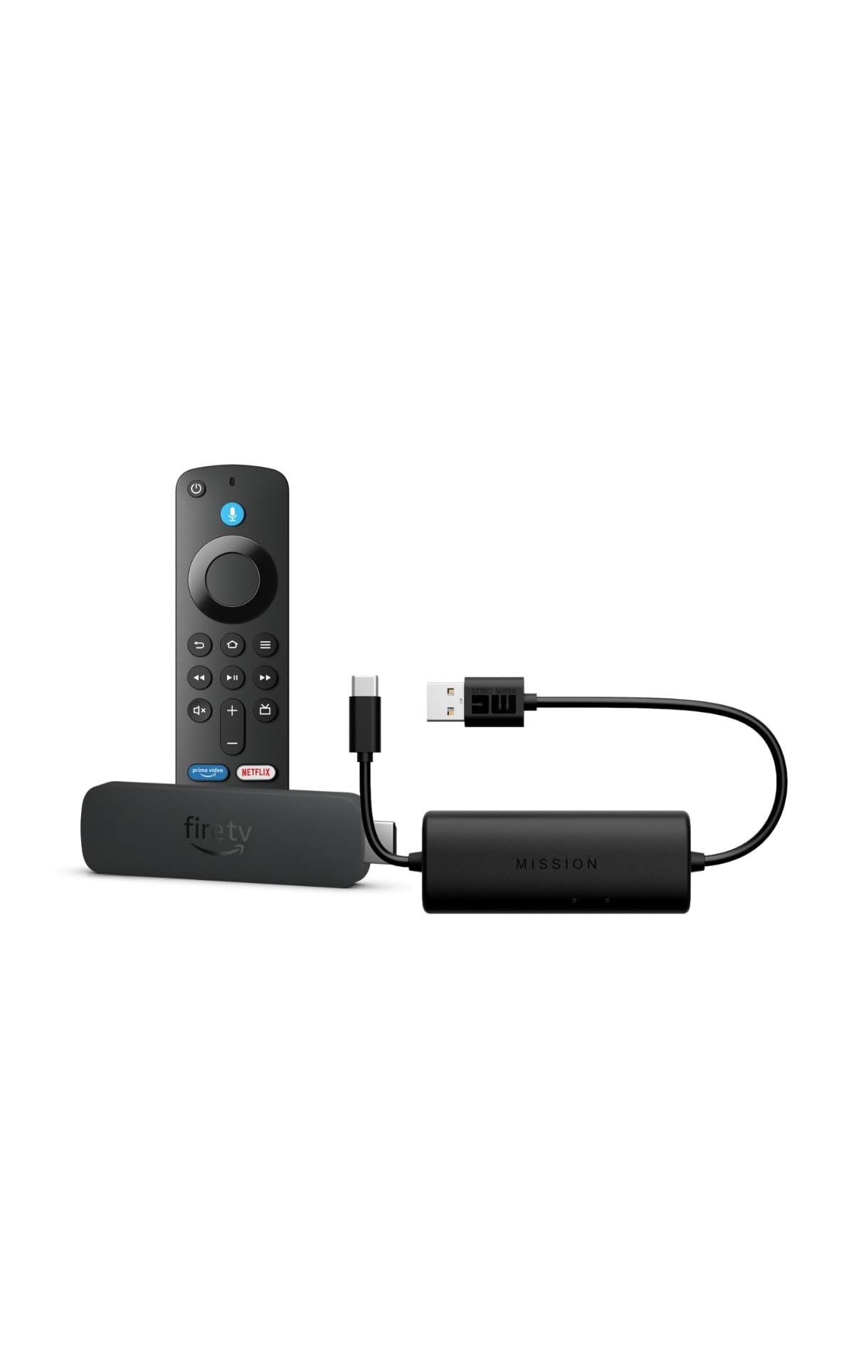 Fire TV Stick 4K Plus di Amazon e Cavo di alimentazione USB Made for Amazon