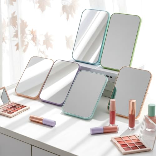 Espejo de maquillaje plegable Honeydak 32 piezas miniatura 3