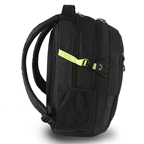 Fila Vertex Tablet and Laptop Backpack, Black/NEON, One Size3