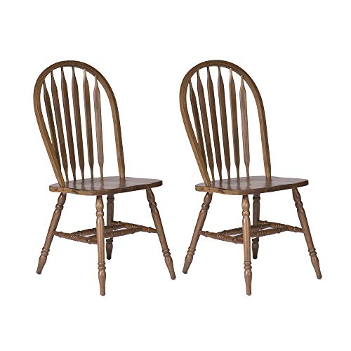 Liberty Furniture Industries Carolina Crossing (Set of 2) Dining Chairs, Light Brown