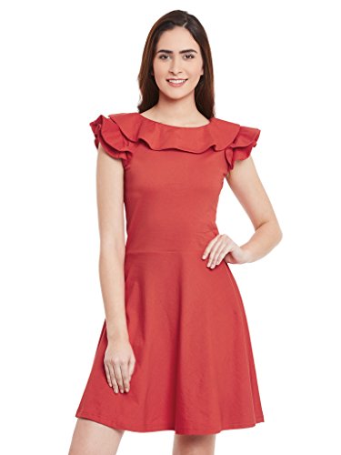 Image of Miss Chase Women's Cotton Mini Skater Dress