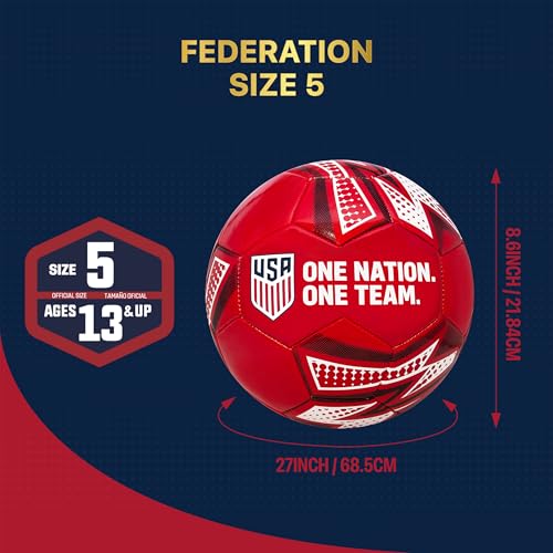 Image of Icon Sports Officially Licensed US Soccer Federation Soccer Ball