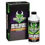 GREEN DEMON Professional Quality Head Gasket & Block Repair, 473ml | Ceramic Reinforced Sealer | Advanced & Fast DIY Permanent Coolant Leak Seal & Fix | Engine/Cylinder Sealant for Cars, SUVs & Trucks