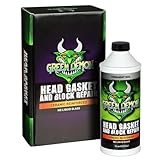 GREEN DEMON Head Gasket and Block Repair | Ceramic Reinforced Head Gasket Sealer | Advanced Coolant Leak DIY Permanent Repair | Engine/Cylinder Sealant | for Cars, SUVs, Trucks | 16oz