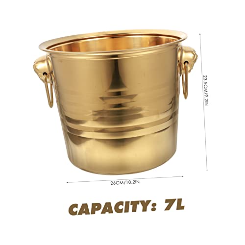 ABOOFAN balde de gelo beber mais resfriador de cerveja barril de chopp cervejas balde de vinho ktv f