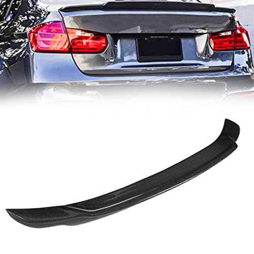 Becquet coffre voiture carbone BMW F30 idéal pour sorties circuit et look urbain