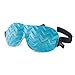 Bucky Travel & Sleep Ultralight Chevron Eye Mask, Blue Jade