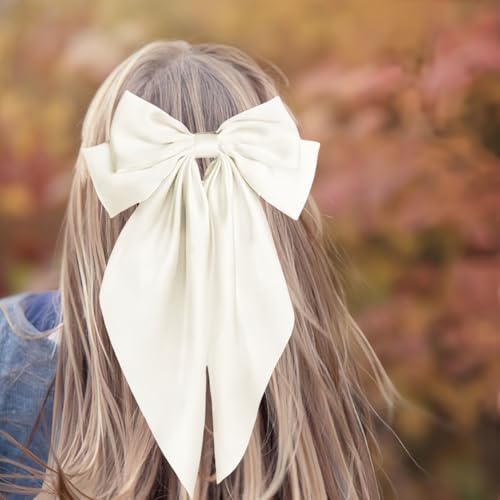 12 Broches Grandes para el Cabello con Lazo de Satén miniatura 6