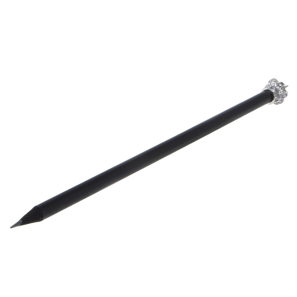 KERDEJAR Crown Pencil Stationery Items Drawing Supplies Cute Pencils For School Office Silver Crown