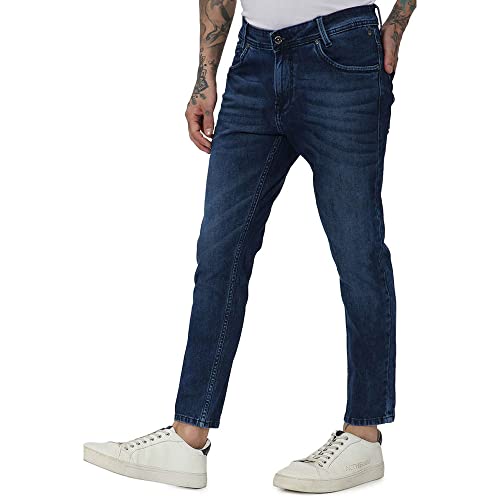 Image of MUFTI Mens Ankle Length Jeans