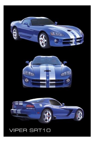 Affiche d'art Viper Srt1 impression haute définition au format 61X91,5 cm