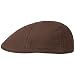 STETSON Casquette Level Gatsby Homme - Gavroche Plate d'été avec visière, visière Printemps-été - XL (60-61 cm) Marron
