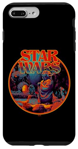 Coque Star Wars Yoda iPhone 7 Plus et 8 Plus protection rouge